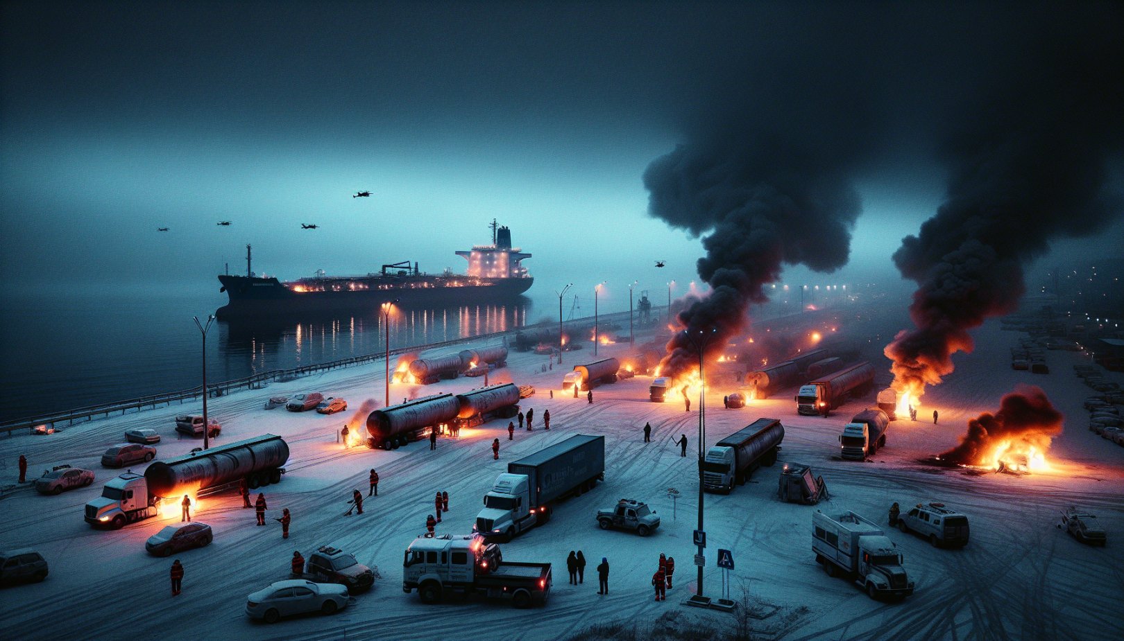 To drept i Odesa – Ukraina slår tilbake mot russisk oljehavn