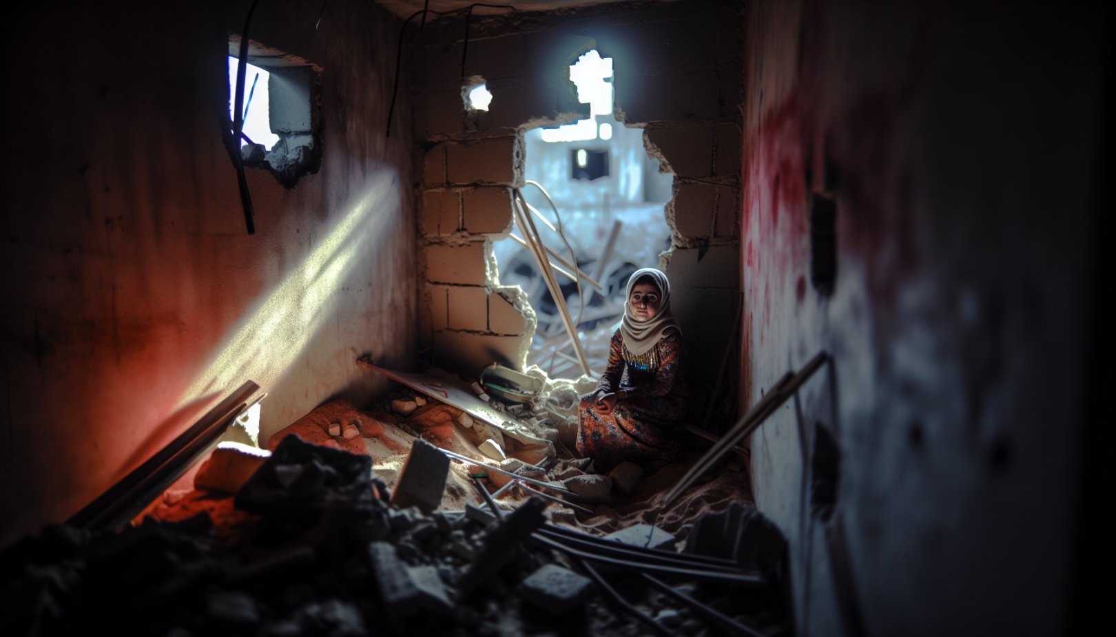 Raghad overlevde likhus: En påminnelse om barnas lidelser i Gaza