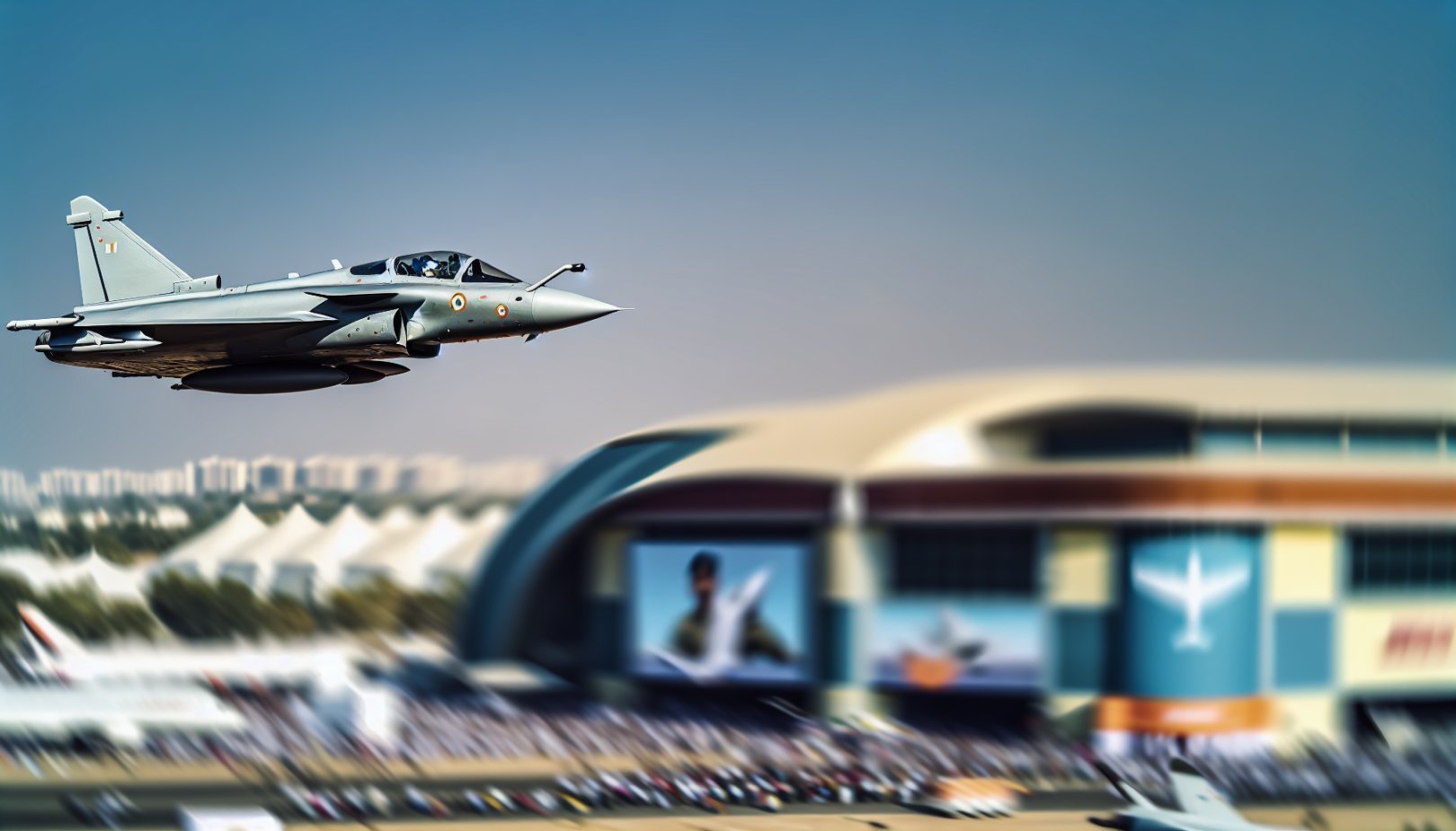 Indisk kampfly styrtet på Dubai Airshow: Piloten omkom