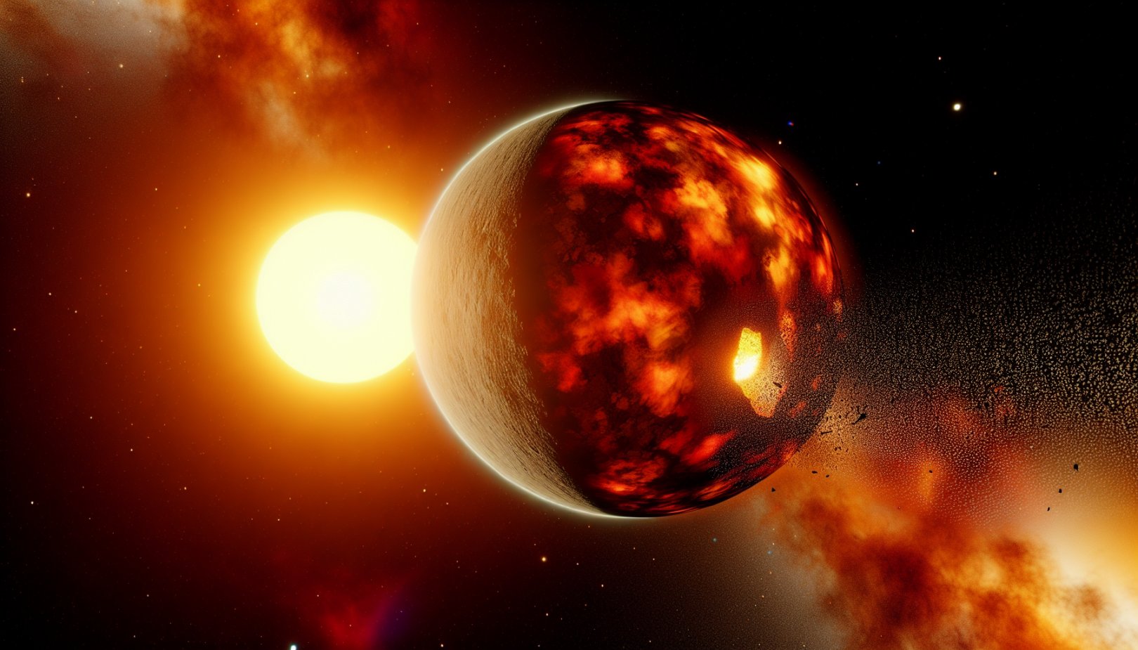 Theia-avsløring: Nære naboer skapte Jorden og Månen