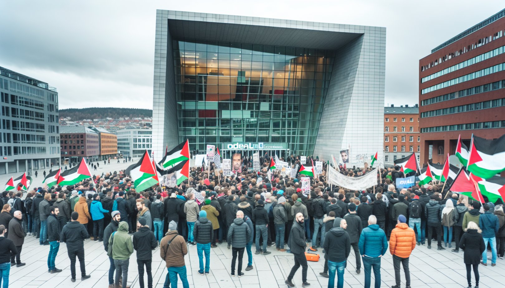 Palestinaaktivister krever Israel ut av Eurovision - NRK står imot boikott