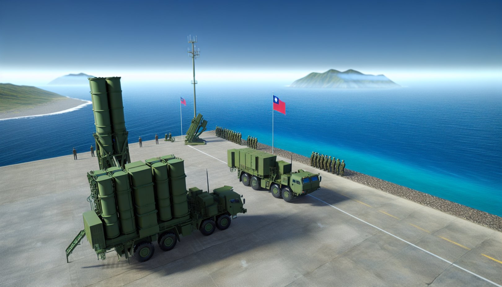 Taiwan satser stort på forsvar mot Kina: 440 milliarder kroner ekstra